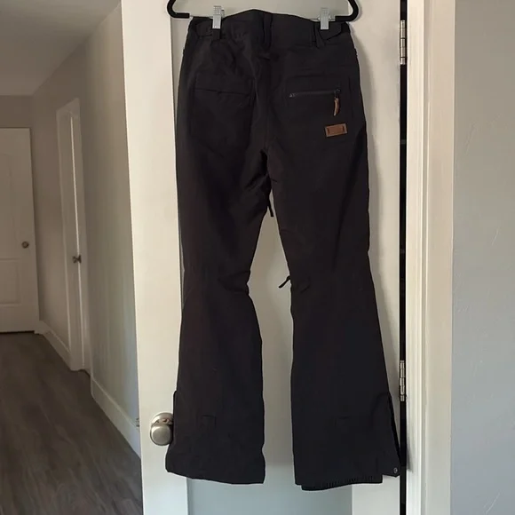 ROXY SKI-PANTS WOMENS SIZE XS BLACK ROXY NADIA SNOW PANTS - Picture 9 of 12